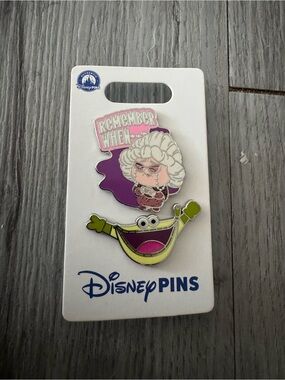 Disney enamel pins on card